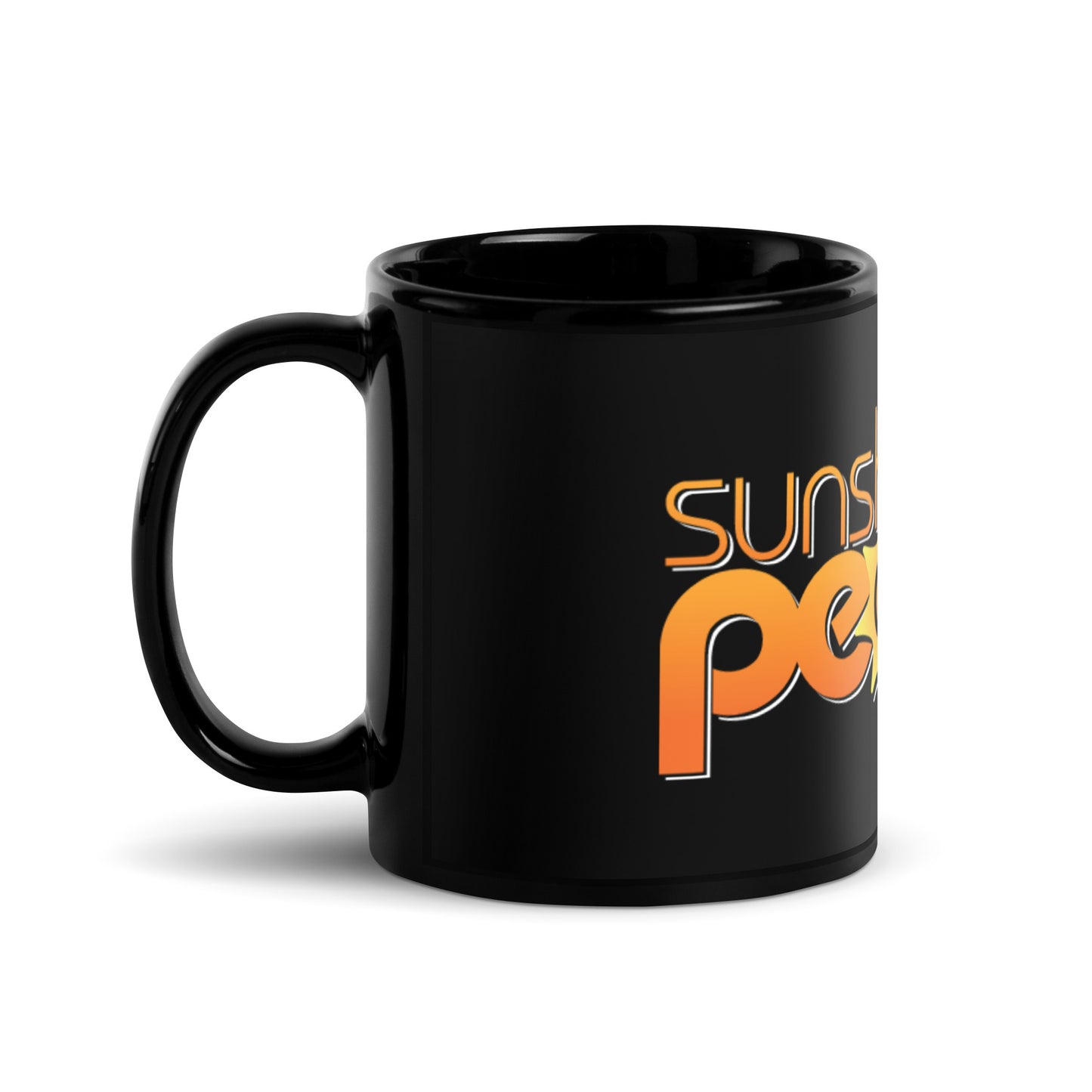 Black Glossy Mug