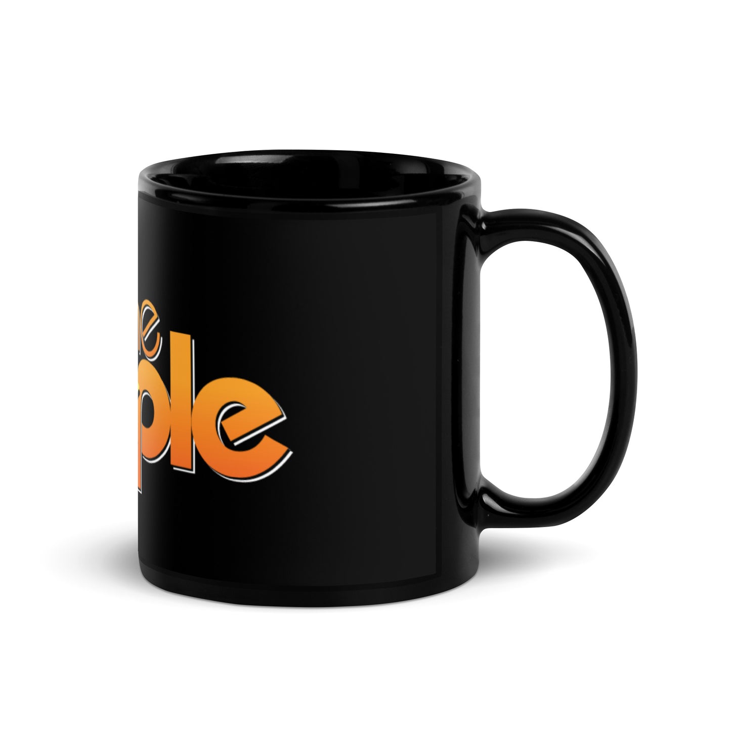 Black Glossy Mug