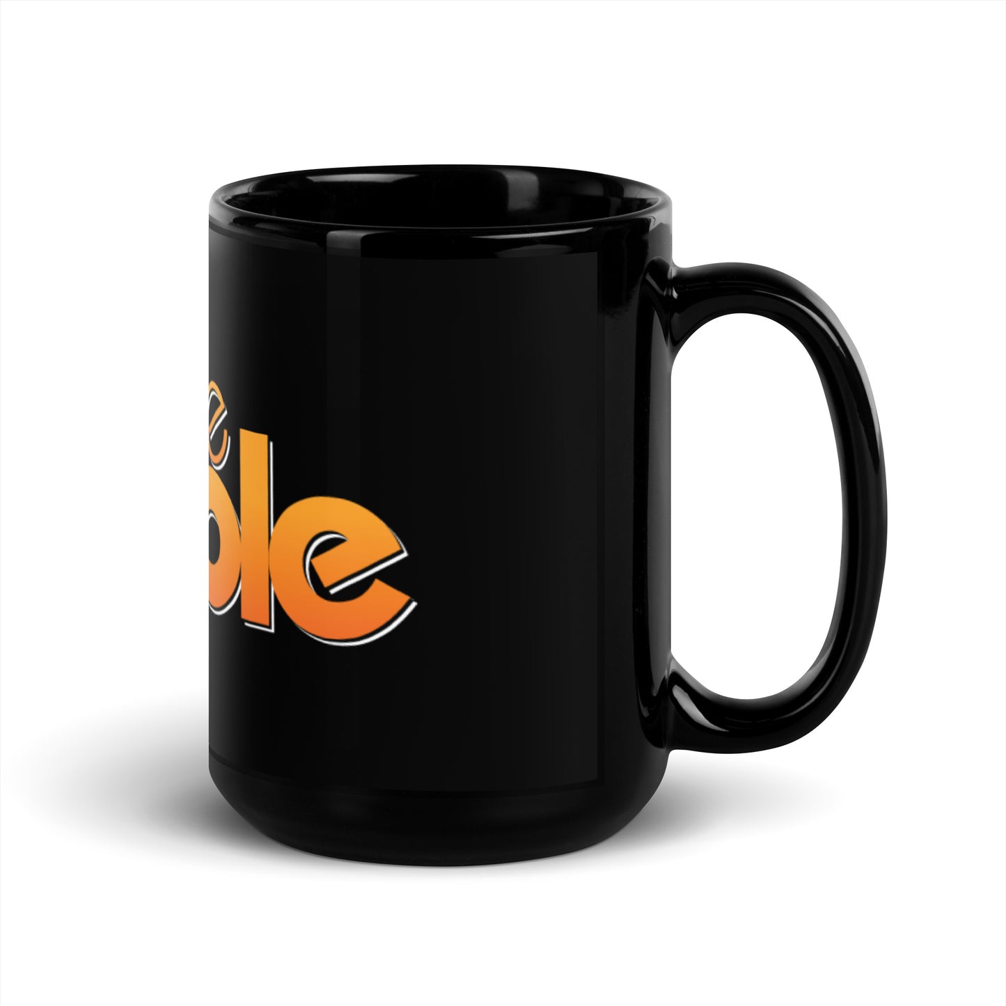Black Glossy Mug